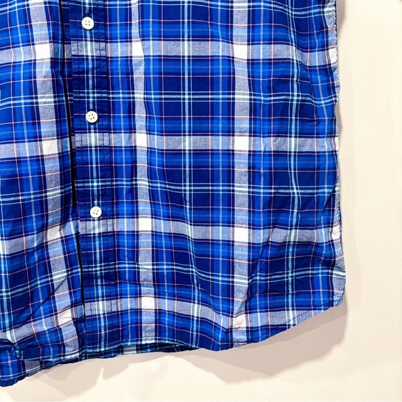 TOMMY HILFIGER Blue plaid shirt - Picture 4 of 5